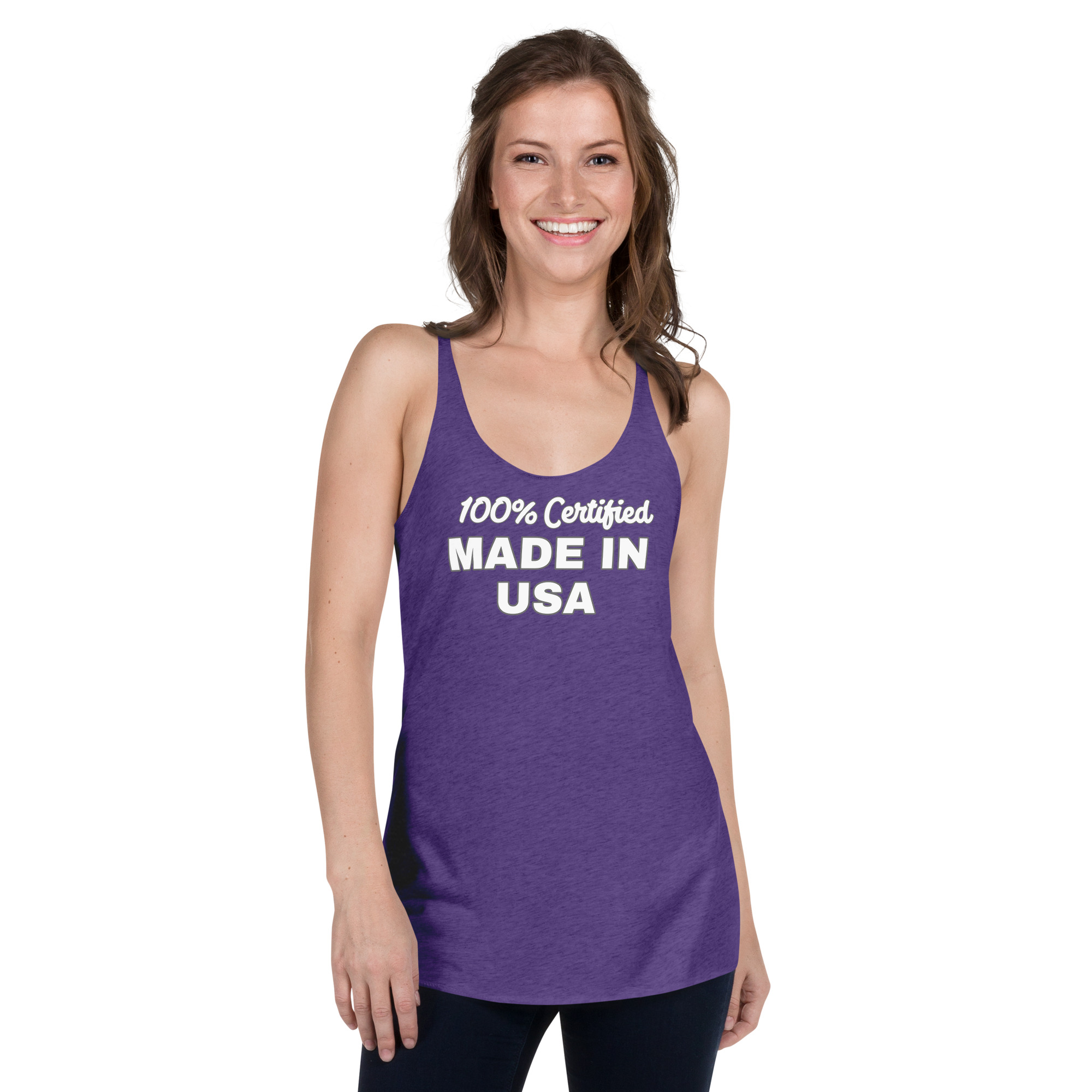 MADE In USA Women's Racerback Tank - Image 10
