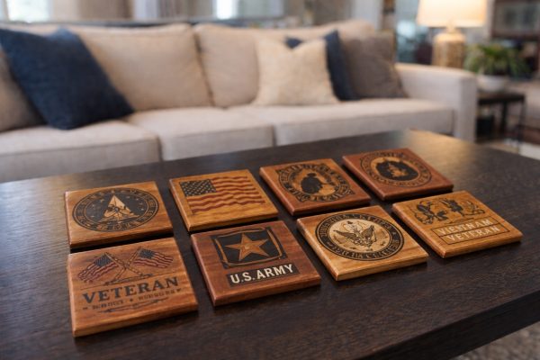 Hardwood Coasters